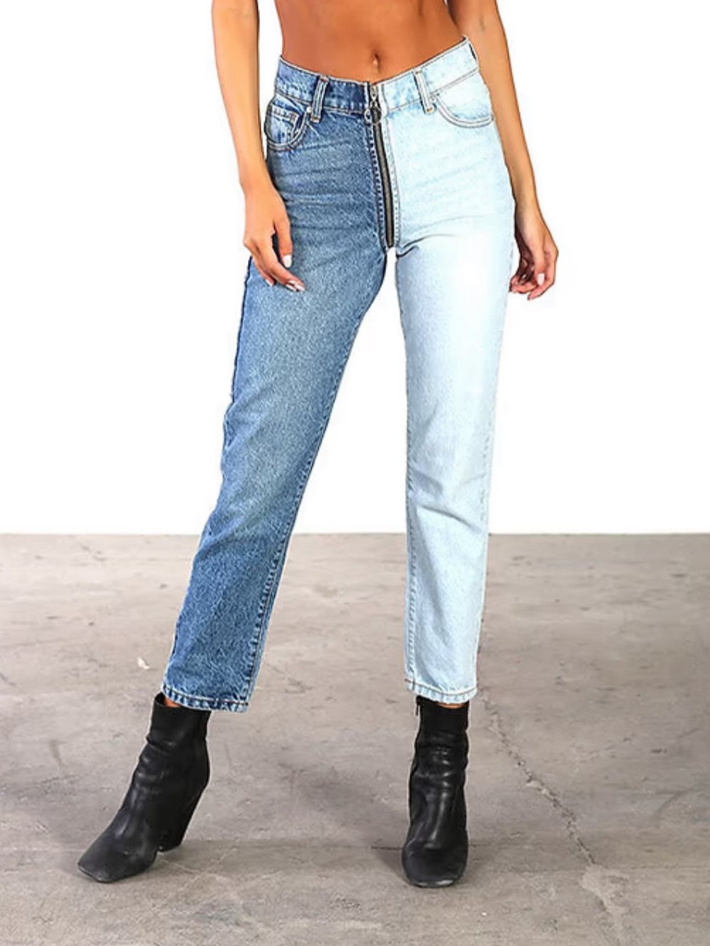 REVICE Yin Yang Crops Jeans size 25